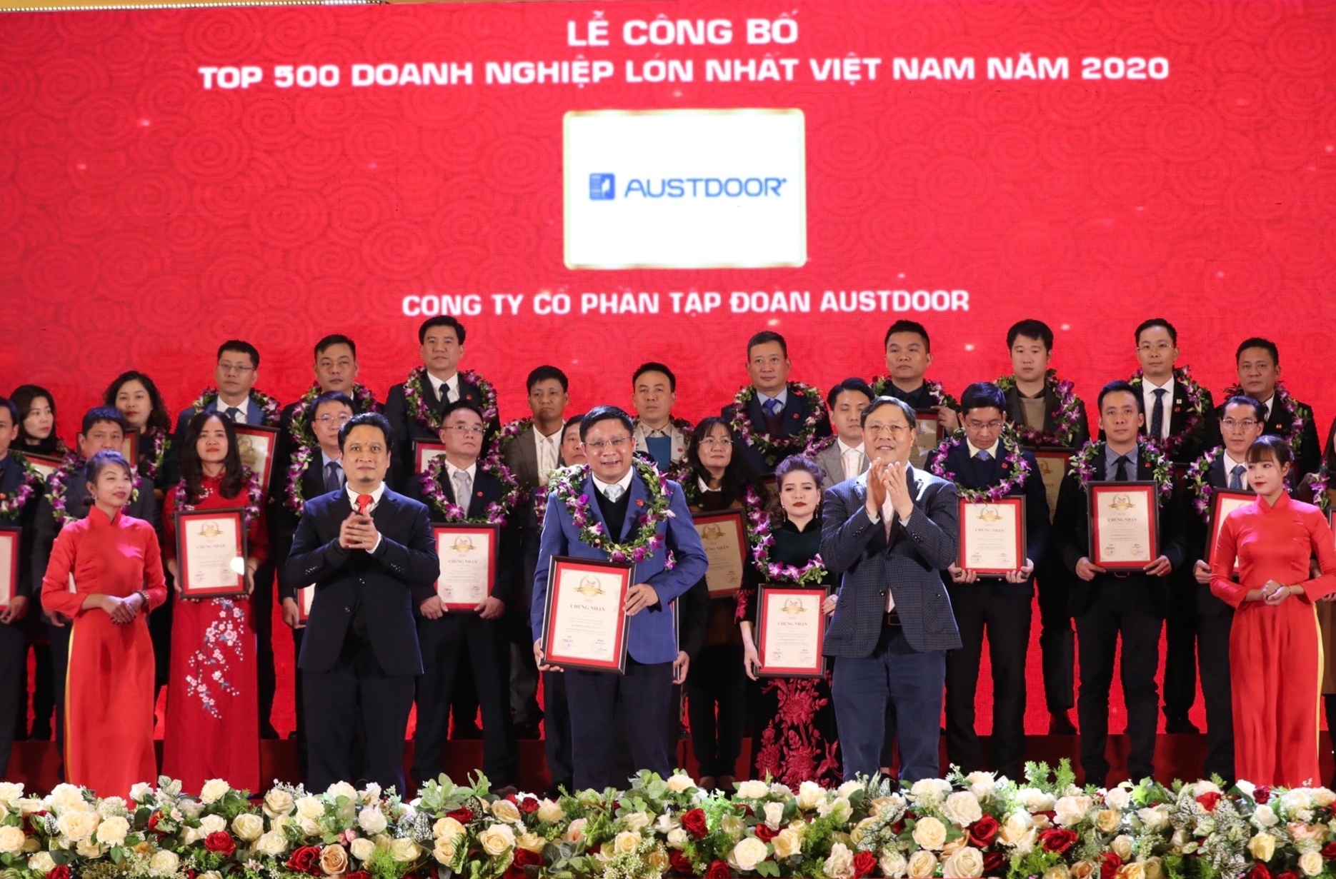 Tập đoàn Austdoor xếp hạng Top 500 Doanh nghiệp lớn nhất Việt Nam